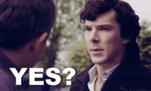 Yes Yes GIF - Yes Benedict Cumberbatch GIFs