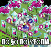 a screenshot of a video game with the words " no so polytopia " on the bottom