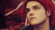 Gerard Way My Chemical Romance GIF - Gerard Way My Chemical Romance Red Hair GIFs