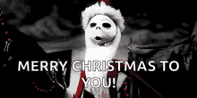 The Nightmare Before Christmas Jack Skellingon GIF - The Nightmare Before Christmas Jack Skellingon Scary Santa GIFs