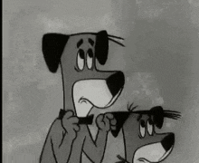 Hanna Barbera Huckleberry Hound GIF - Hanna Barbera Huckleberry Hound Black And White GIFs