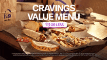 Taco Bell Cravings Value Menu GIF