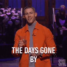 The Days Gone By Nick Jonas GIF - The Days Gone By Nick Jonas Saturday Night Live GIFs