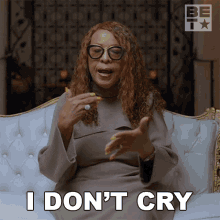 I Dont Cry Claudette Hubbard GIF - I Dont Cry Claudette Hubbard I Never Cry GIFs