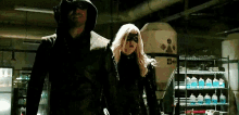 Black Canary Arrow GIF - Black Canary Arrow GIFs