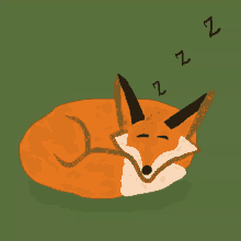 Fox Foxy GIF - Fox Foxy Sleep GIFs