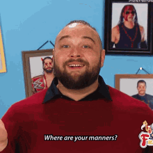 Bray Wyatt The Fiend GIF - Bray Wyatt The Fiend Where Are Your Manners GIFs