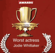Doctor Who Awards GIF - Doctor Who Awards Trophy GIFs