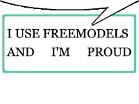 Freemodels Sticker