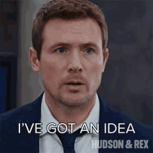 Ive Got An Idea Charlie Hudson GIF - Ive Got An Idea Charlie Hudson Hudson And Rex GIFs