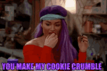 You Make My Cookie Crumble Corny GIF - You Make My Cookie Crumble Corny Cheesy GIFs
