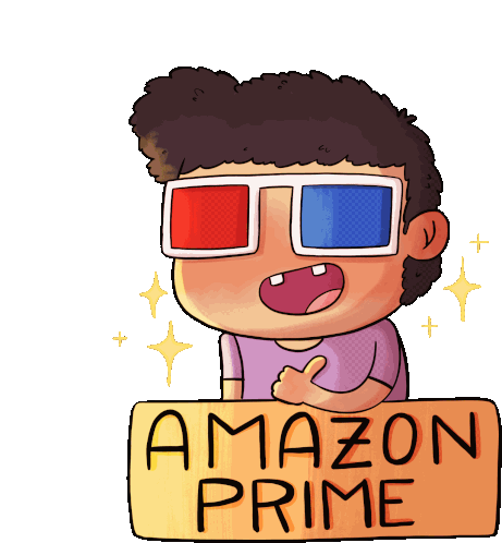 Amazon Prime ऐमज़ॉनप्राइम Sticker - Amazon Prime ऐमज़ॉनप्राइम ओटीटी Stickers