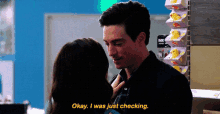 Superstore Jonah Simms GIF - Superstore Jonah Simms Okay I Was Just Checking GIFs
