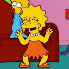 Lisa Simpson Dancing GIF - Lisa Simpson Lisa Dancing GIFs