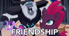 Friendship And Flowers And Ponies And Bleeehh GIF - My Little Pony Bleh My Little Pony Movie GIFs
