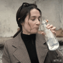 Spitting The Water Dove GIF - Spitting The Water Dove Bodkin GIFs