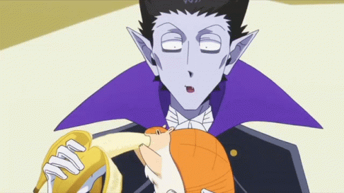 Vampire Anime GIF - Vampire Anime Armadillo - Discover & Share GIFs