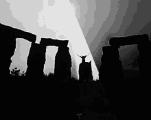 Stonehenge Stag Magic GIF - Stonehenge Stag Magic Mystic GIFs