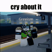 greeism roblox networkered 465 cry about it