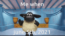 Sheep June5th GIF - Sheep June5th Meme GIFs