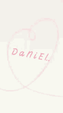 Name Daniel GIF - Name Daniel Heart GIFs