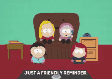 Just A Friendly Reminder, Cartman'S Going To Jail GIF - Jail Cartman Friendly GIFs