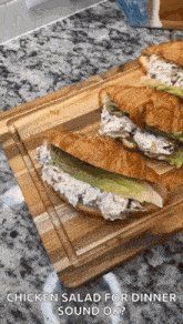 Chicken Salad Sandwich Sandwiches GIF