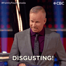 Disgusting Gerry Dee GIF - Disgusting Gerry Dee Family Feud Canada GIFs
