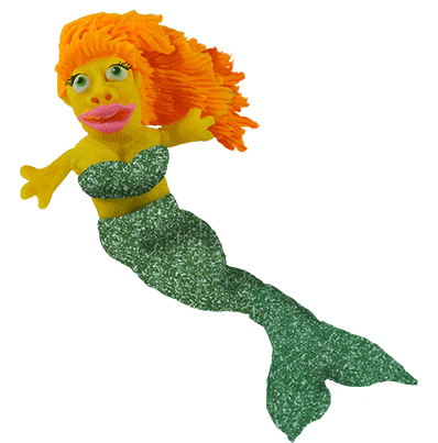 Mermaid Hey Sticker - Mermaid Hey Kind Kine Stickers