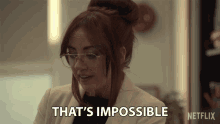 Thats Impossible Not Possible GIF - Thats Impossible Not Possible No Way GIFs