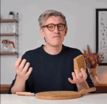 Cheese James Hoffmann GIF - Cheese James Hoffmann I Brought Cheese GIFs