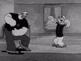 Popeye The Sailor Bluto GIF - Popeye The Sailor Bluto Heres A Trick GIFs