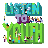 Listen To Youth Listen Sticker - Listen To Youth Listen Youth Stickers