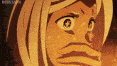 a close up of a person 's face with nbds sama written on the bottom right