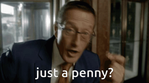 Quest Means Business Richard Quest GIF - Quest Means Business Richard Quest Just A Penny GIFs