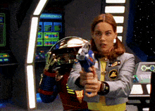 Ashley Hammond Tracy Lynn Cruz GIF - Ashley Hammond Tracy Lynn Cruz Power Rangers In Space GIFs
