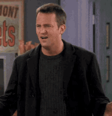 friends matthew perry chandler bing what confused