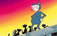 Queen Of The Cat Ladies GIF - Hey Arnold Cat Lady GIFs