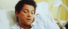 Castiel!!! GIF - Hospital Patient Telephone GIFs