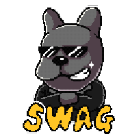 Swag Chia Sticker - Swag Chia Balldog Stickers