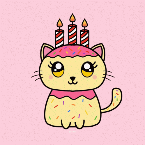 Birthday Cat Happy Birthday GIF - Birthday Cat Happy Birthday ...