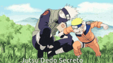 Kakashi Jutsu Dedo Secreto GIF - Kakashi Jutsu Dedo Secreto Naruto GIFs