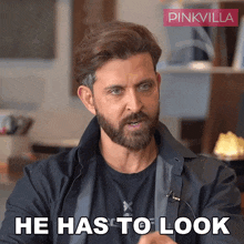 He Has To Look Strong Hrithik Roshan GIF - He Has To Look Strong Hrithik Roshan Pinkvilla GIFs