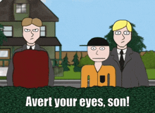 Kevin Spencer Avert Your Eyes Son GIF - Kevin Spencer Avert Your Eyes Son Think Of The Children GIFs
