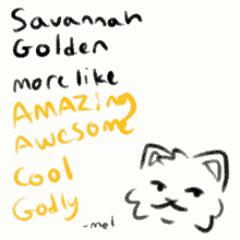 savannah golden sav savannah god best person ever