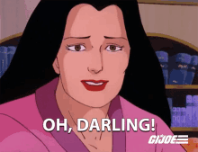 Oh Darling Baroness GIF - Oh Darling Baroness Gi Joe A Real American Hero GIFs