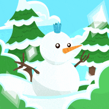 Snowman Winter GIF - Snowman Winter Christmas GIFs