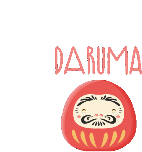 Daruma Japan Sticker - Daruma Japan Lucky Stickers