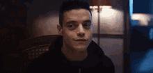Nice GIF - Rami Malek Smirk Smile GIFs