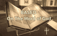 Based Word Of God GIF - Based Word Of God Based On The Word Of God GIFs